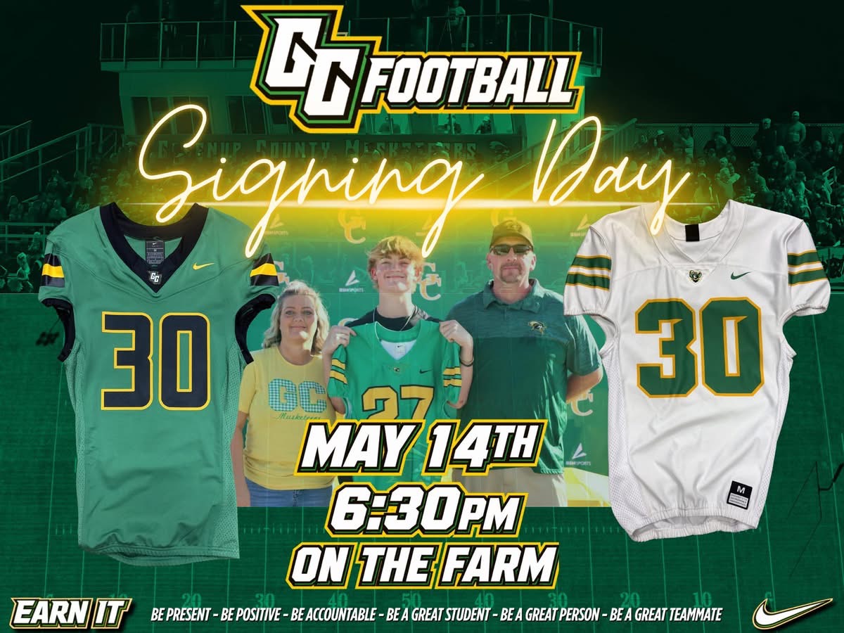 GC Football Freshman Signing Day — May 14 · On The Farm